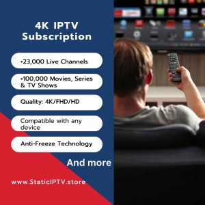 4K IPTV Subscription